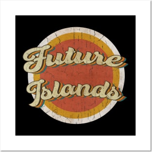 circle vintage Future Islands Posters and Art